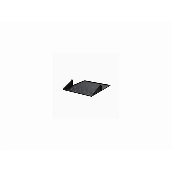 Startech.com 2u Vented 19" 2-post Network Rack Cabinet Shelf, 20in Deep Center Mount Cantilever Tray Rackmount Shelf For Av/data Equipment Enclosure With Cage Nuts & Screws 75lb Capacity - 2u Fixed
