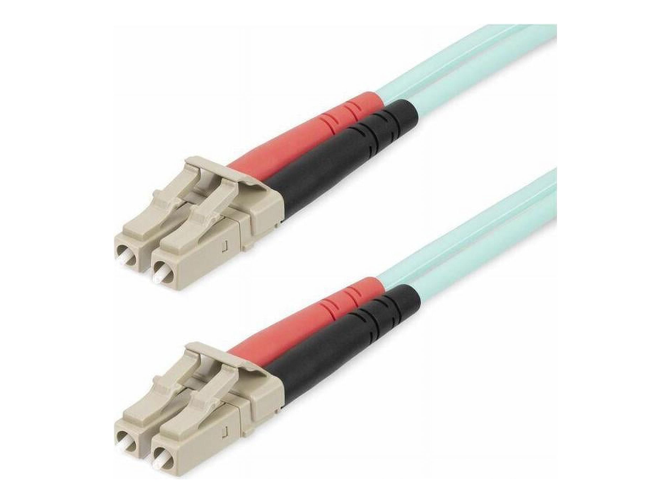 StarTech 20m (65ft) LC/UPC to LC/UPC OM4 Multimode Fiber Optic Cable ...