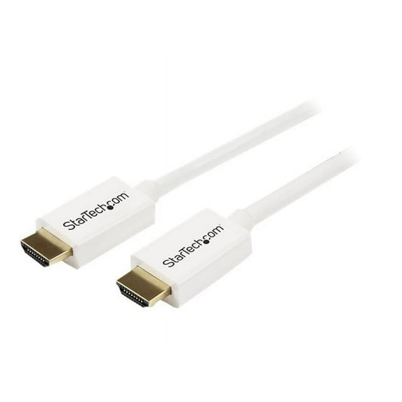 StarTech 2m CL3 In-Wall High-Speed HDMI Cable, White