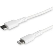 StarTech 3.3ft USB C to Lightning Cable Heavy Duty Lightning Cable RUSBCLTMM1MW