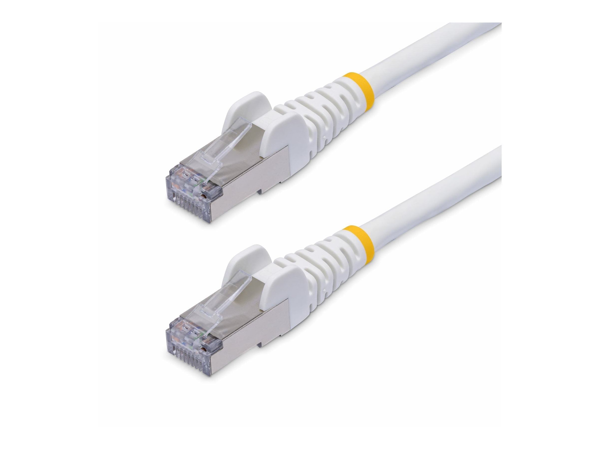 StarTech 30ft White CAT8 Ethernet Cable, Snagless RJ45, 25G/40G, 2000MHz, 100W PoE++, S/FTP, 26AWG Pure Bare Copper, LSZH