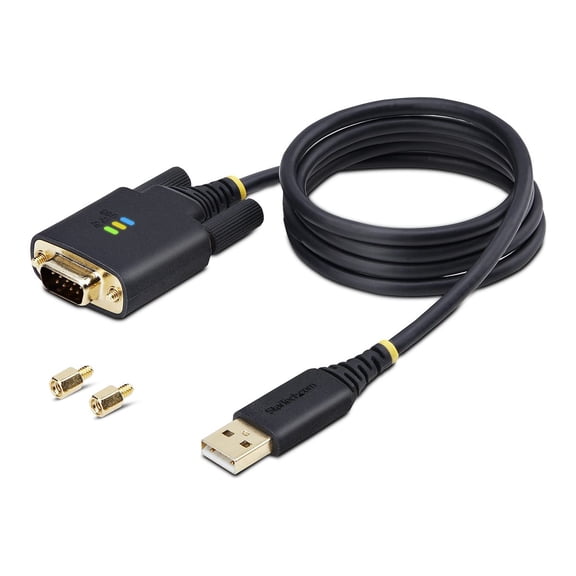 StarTech 3ft 1m USB to Serial Adapter Cable 1P3FFCBUSBSERIAL