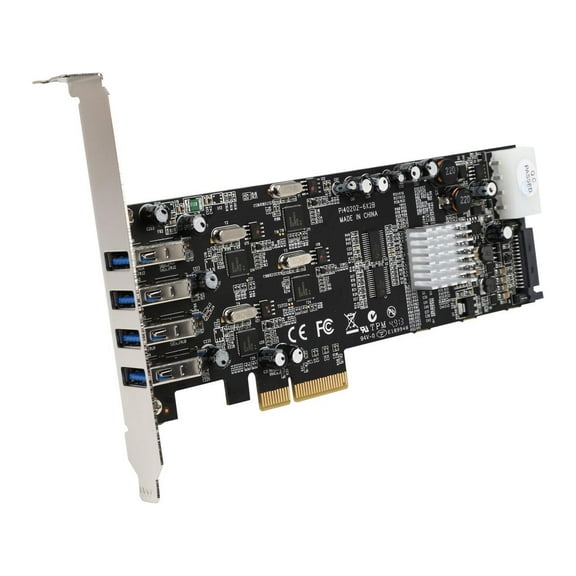 4PORT PCIE USB 3.0 CONTROLLER CARD W/ 4 INDEPENDENT CHANNELS