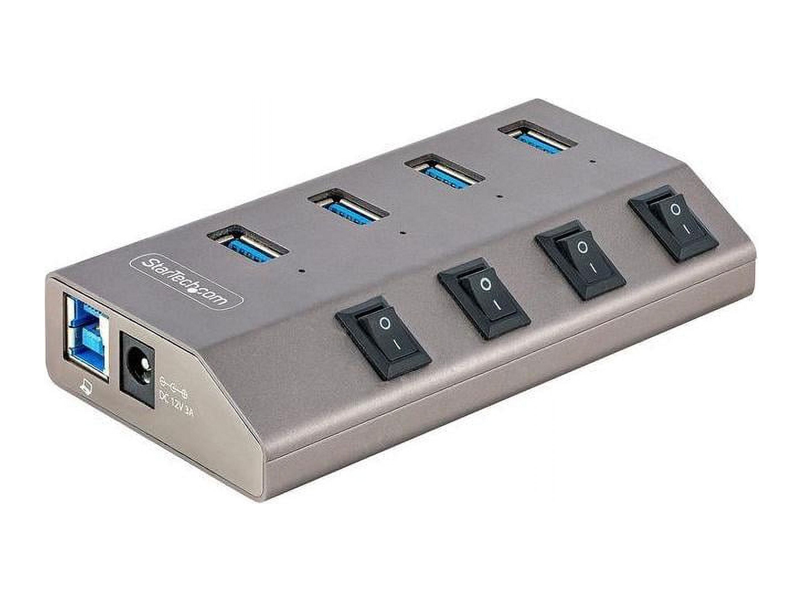 StarTech 4-Port Self-Powered USB-C 3.0 5Gbs Expansion Hub 5G4AIBSUSBHUBNA