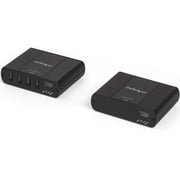 4 Port USB 2.0 Extender over Ethernet/IP Network Hub - up to 330ft 100m - USB over Gigabit LAN or Direct Cat5e/Cat6 Cable