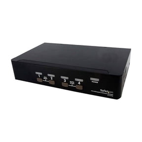 StarTech 4 Port USB DisplayPort KVM Switch with Audio