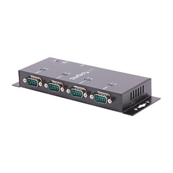 StarTech 4 Port USB to DB9 RS232 Serial Adapter Hub: Electronics ...