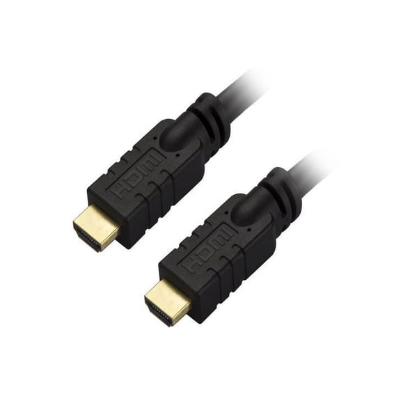 StarTech.com HD2MM15MA CL2 HDMI Cable - 50 ft / 15m - Active - High Speed - 4K HDMI Cable - HDMI 2.0 Cable - In Wall HDMI Cable with Ethernet