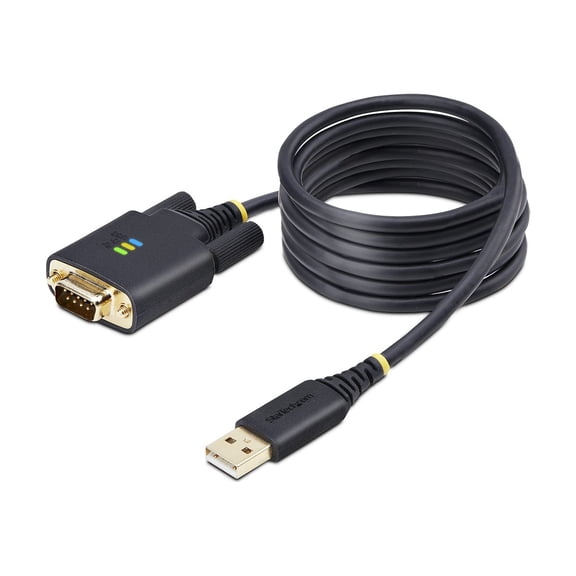 StarTech 6.6ft [2m] USB to Serial Adapter Cable