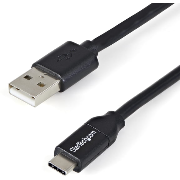StarTech 6.6 ft. USB to USB-C Cable Black - 10-Pack USB2AC2M10PK