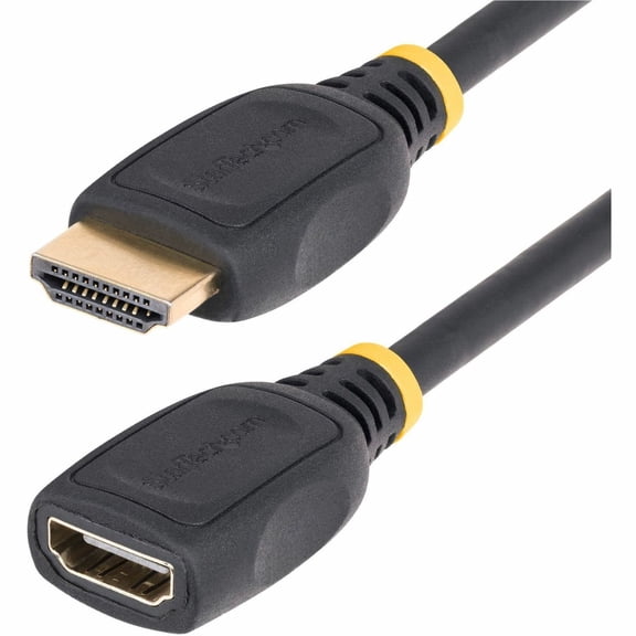 StarTech 6.6ft HDMI 2.0 Extension Cable Black HD2MF6FL