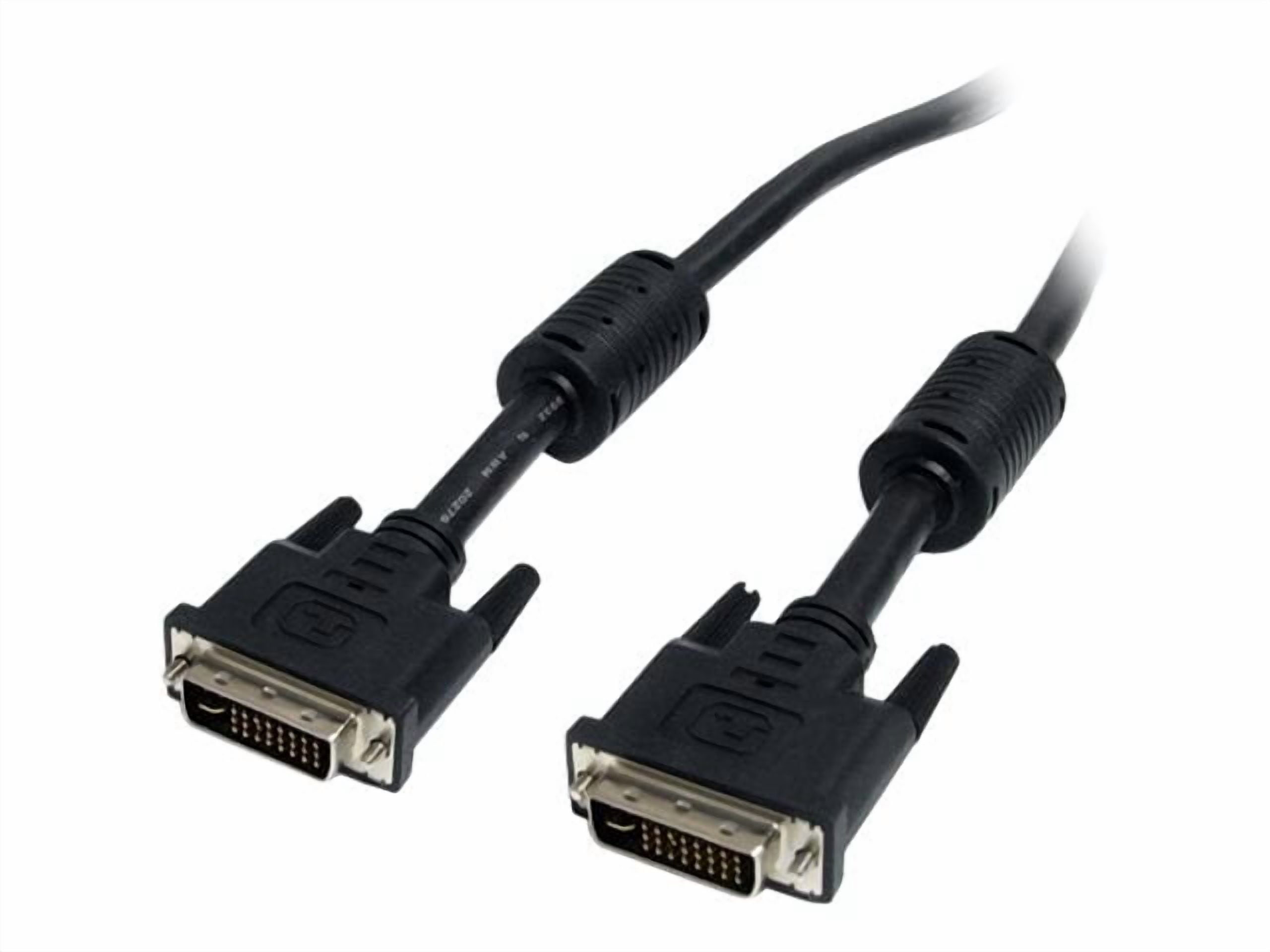 StarTech 6 ft DVI-I Dual Link Digital Analog Monitor Cable M/M
