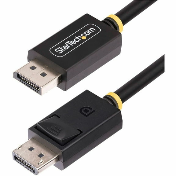 StarTech 6ft DisplayPort 2.1 Cable VESA Certified DP40 DisplayPort Cable Black