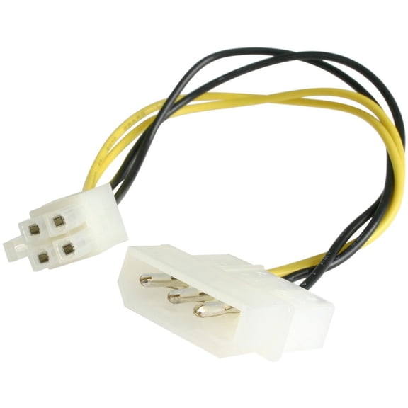StarTech 6" 4-Pin LP4 M to 4-Pin ATX M Power Cable Adapter LP4P4ADAP