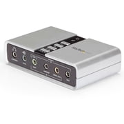 StarTech 7.1 USB Audio Adapter Sound Card with SPDIF Digital Audio - Sound card - 48 kHz - 7.1 - USB 2.0