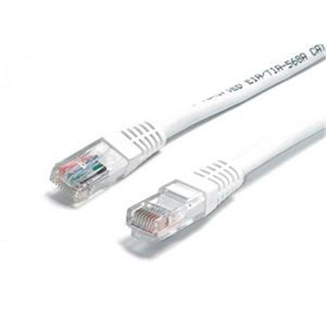 StarTech  8 Ft White Molded Cat 6 Patch Cable