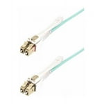 StarTech.com 8m (26.2ft) LC (UPC) OM4 Multimode Fiber Optic Cable, 50/125, 100G, Low Insertion Loss, LSZH Fiber Jumper Cord