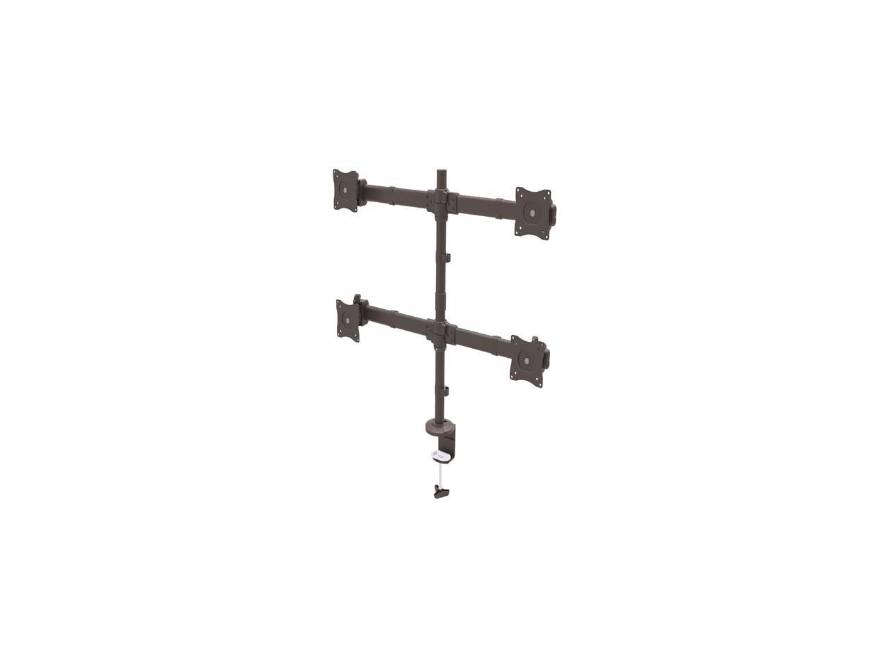 StarTech Articulating Desk-Mount Quad-Monitor Arm - Heavy Duty Steel