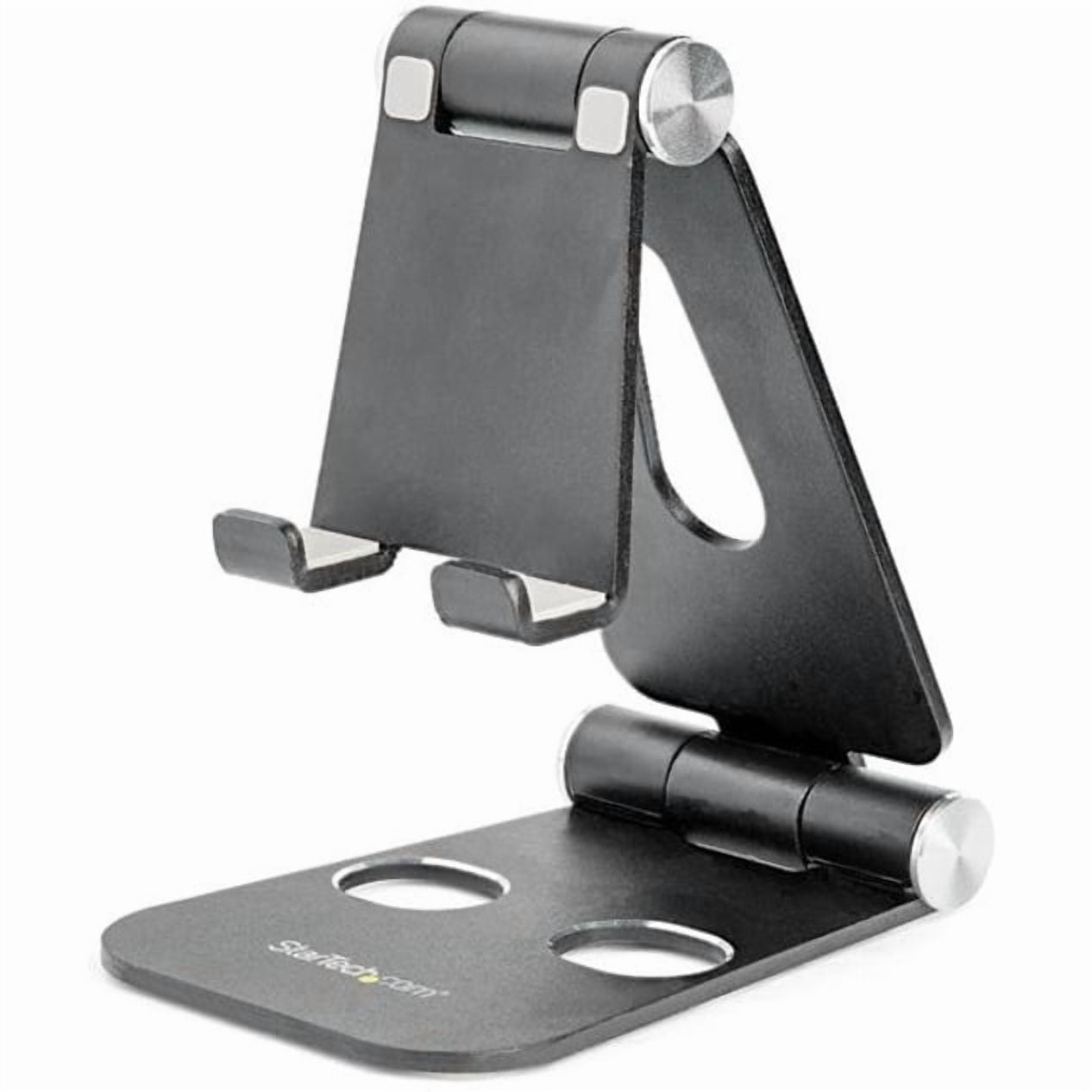 StarTech Phone and Tablet Stand - Foldable Universal Mobile Device Holder - Smartphones/Tablets - Adjustable Cell Phone Stand for Desk (243229)