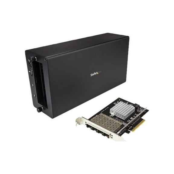 StarTech Thunderbolt 3 to 10GbE Fiber Network Chassis 4 Port (bndtb410gsfp)