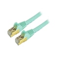 thumbnail image 1 of StarTech 6ft CAT6a Ethernet Cable - 10 Gigabit Shielded Snagless RJ45 100W PoE Patch Cord - 10GbE STP Network Cable with Strain Relief - Turquoise - UL, TIA (C6ASPAT6AQ), 1 of 6