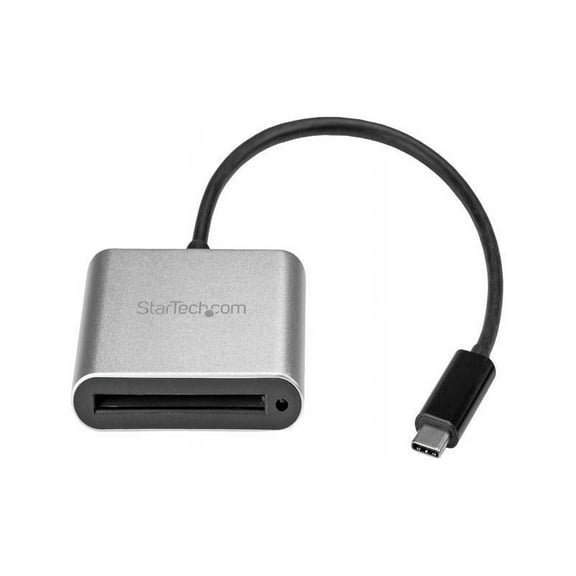 StarTech.com CFast Card Reader - USB C - Memory Card Reader - Card to USB-C - Portable CFast 2.0 Reader / Writer (CFASTRWU3C) - Card reader (CF II) - USB-C 3.0
