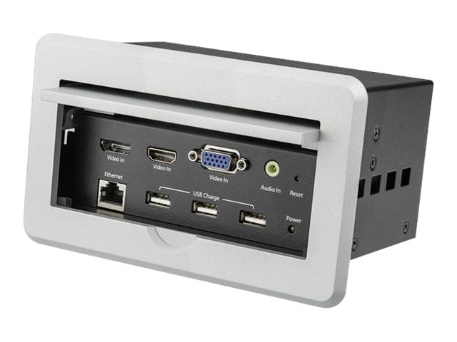 StarTech.com BOX4HDECP2 Conference Table Connectivity Box For A/V ...