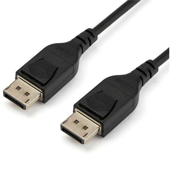 Startech.com 2m/6ft Vesa Certified Displayport 1.4 Cable, 8k 60hz Hbr3 Hdr, Super Uhd Displayport To Displayport Monitor Cord, Ultra Hd 4k 120hz Dp 1.4 Slim Video Cable M/m Dp Connectors - Dp 1.4
