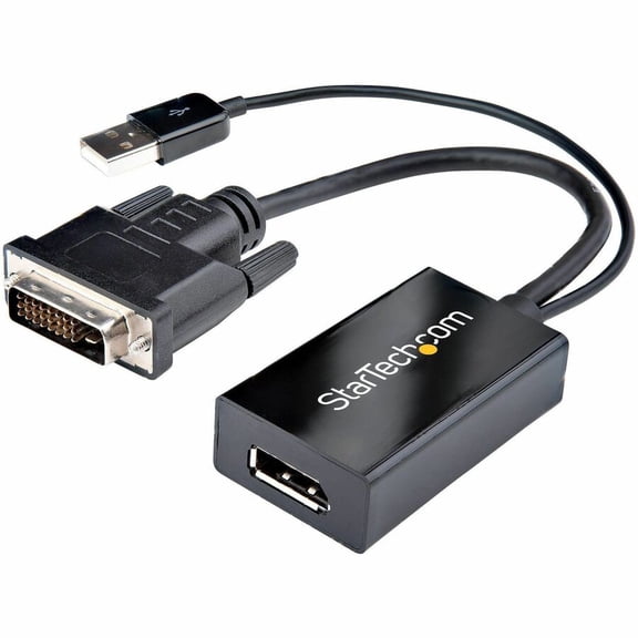 StarTech DVI to DisplayPort Adapter with USB Power