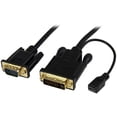thumbnail image 1 of StarTech DVI2VGAMM6 StarTech.com 6 ft DVI to VGA Active Converter Cable - DVI-D to VGA Adapter - 1920x1200 - DVI/VGA for Video Device, Monitor, Projector, Workstation, TV - 6 ft - 1 x DVI-D Male, 1 of 3