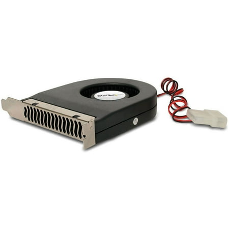 StarTech FANCASE Expansion Slot Rear Exhaust Cooling Fan with LP4 Connector