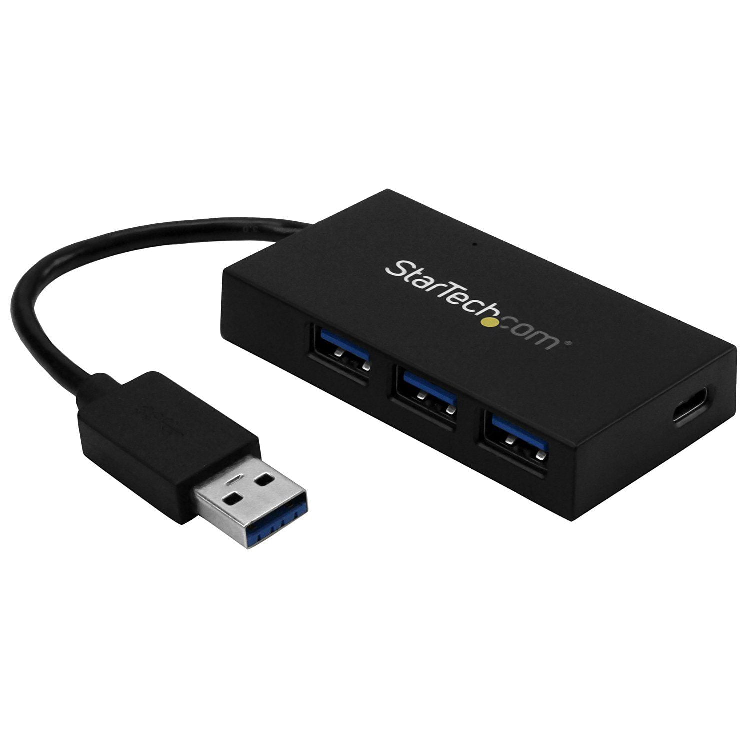 StarTech 4-Port USB Hub - USB 3.0 - USB-A to 3x USB-A and 1x USB-C -