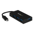 thumbnail image 1 of StarTech.com HB30C4AFS 4-Port USB-C Hub - USB-C to 4 x USB-A - USB 3.0 Hub - Includes Power Adapter, 1 of 6