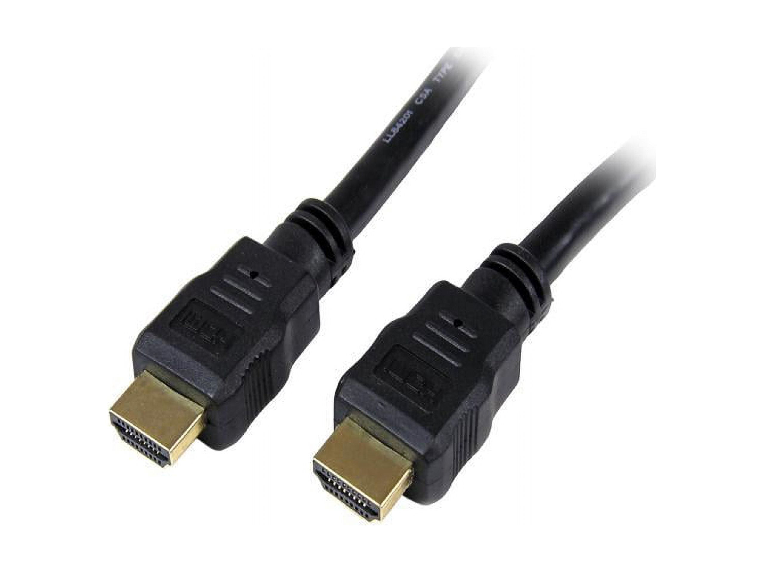 StarTech HDMM10 10 ft High Speed HDMI Cable Ultra HD 4k x 2k HDMI Cable HDMI to HDMI M M 10ft HDMI 1.4 Cable Audio Video Gold Plated Walmart