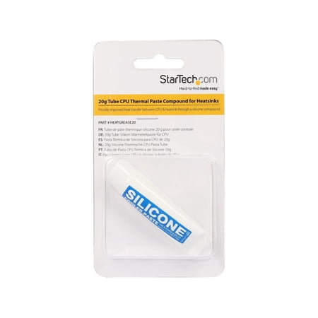 StarTech HEATGREASE20 20G Tube Cpu Thermal Paste Compound