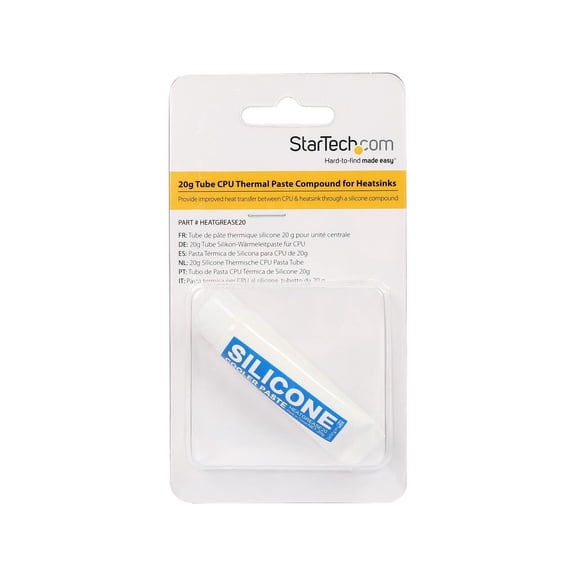 StarTech HEATGREASE20 20G Tube Cpu Thermal Paste Compound