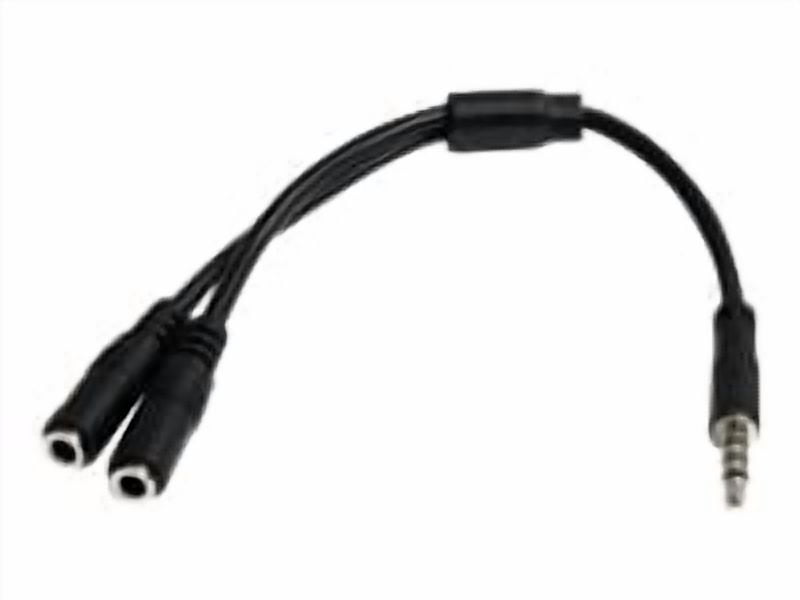 StarTech Headset Adapter for Headsets w/ Separate Headphone/Microphone Plugs