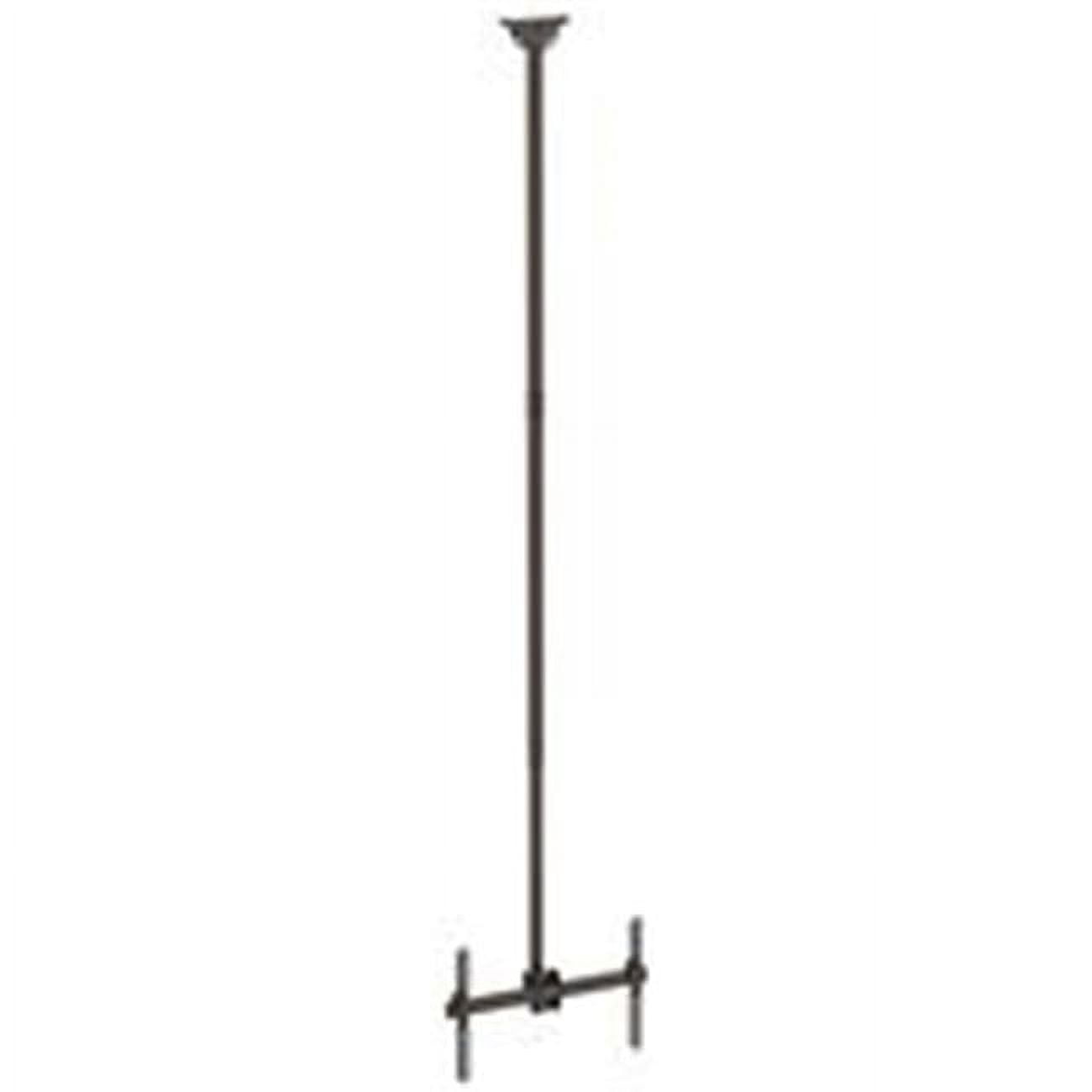 StarTech High Ceiling TV Mount, 8.2ft to 9.8ft Long Pole - Black ...