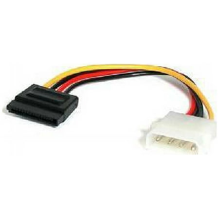 product image of StarTech LP4 to SATA Power Adapter Cable, 6"