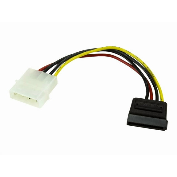 StarTech LP4 to SATA Power Adapter Cable, 6"