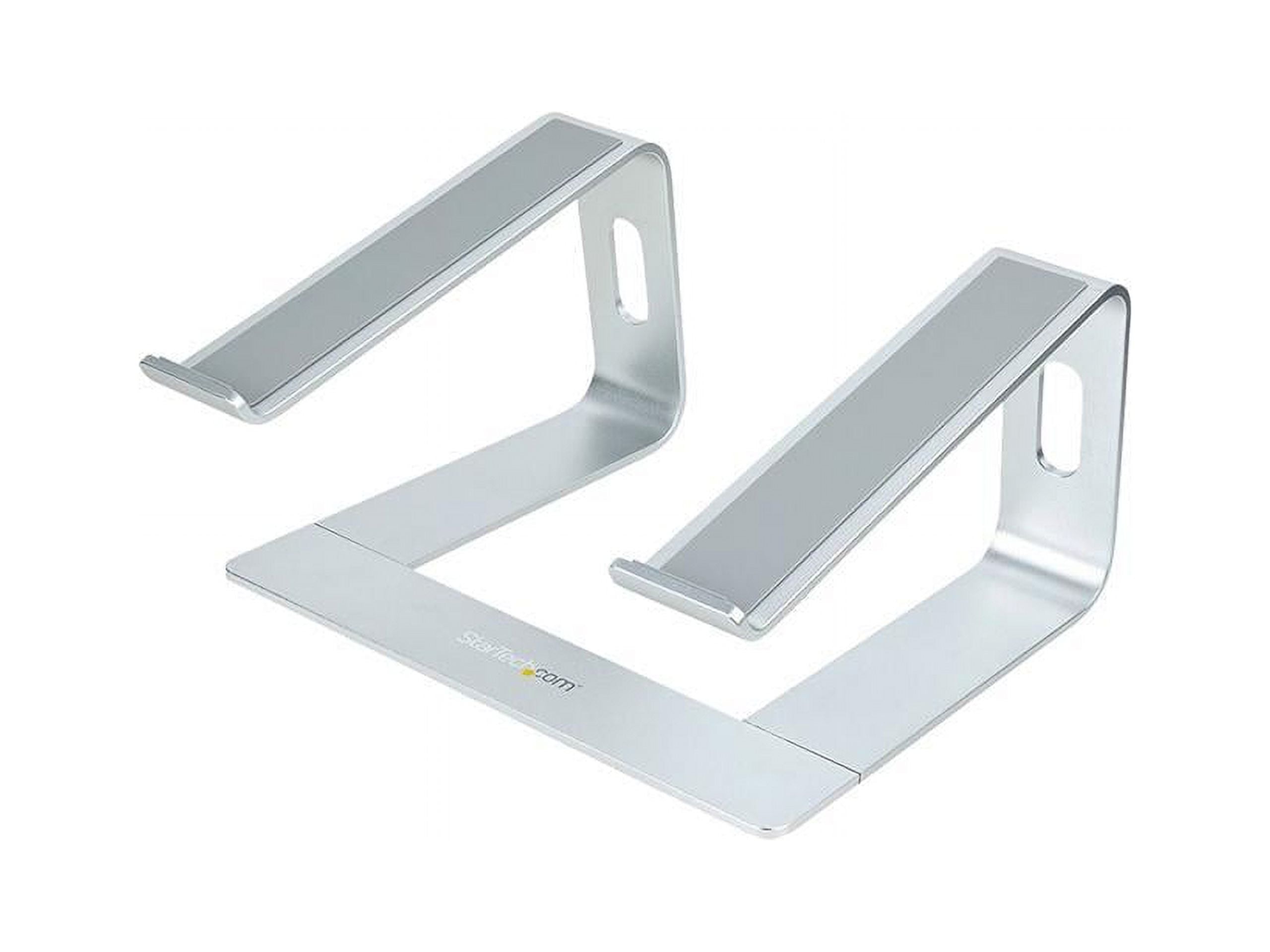 Laptop Stand for Desk, Supports 5kg / 11lb, Aluminum, Silver, Ergonomic Laptop Riser, Portable Laptop Holder for Desk (261797)