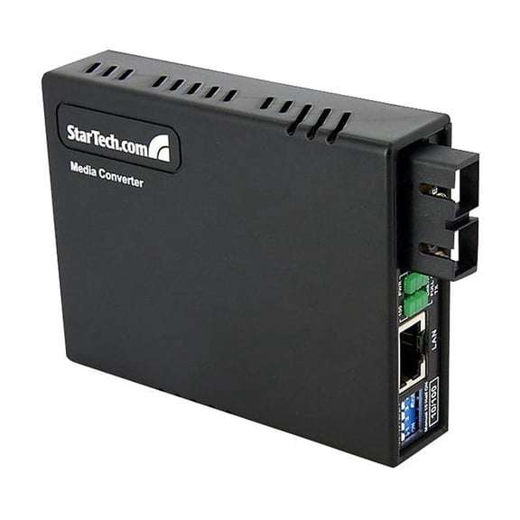 10/100 FIBER TO ETHERNET MEDIA CONVERTER MM RJ45 TO SC 2KM