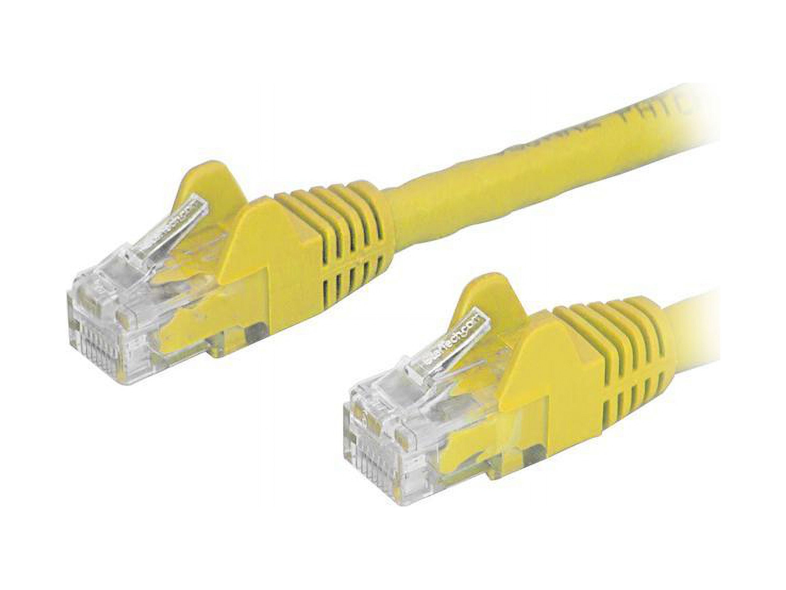 StarTech N6PATCH125YL Cat6 Patch Cable 125 ft. Yellow Cable Snagless