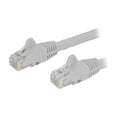 thumbnail image 1 of StarTech 12ft CAT6 Ethernet Cable - White CAT 6 Gigabit Ethernet Wire -250Mhz 100W PoE RJ45 UTP Network Patch Cord Snagless with Strain Relief (N6PATCH12WH), 1 of 2