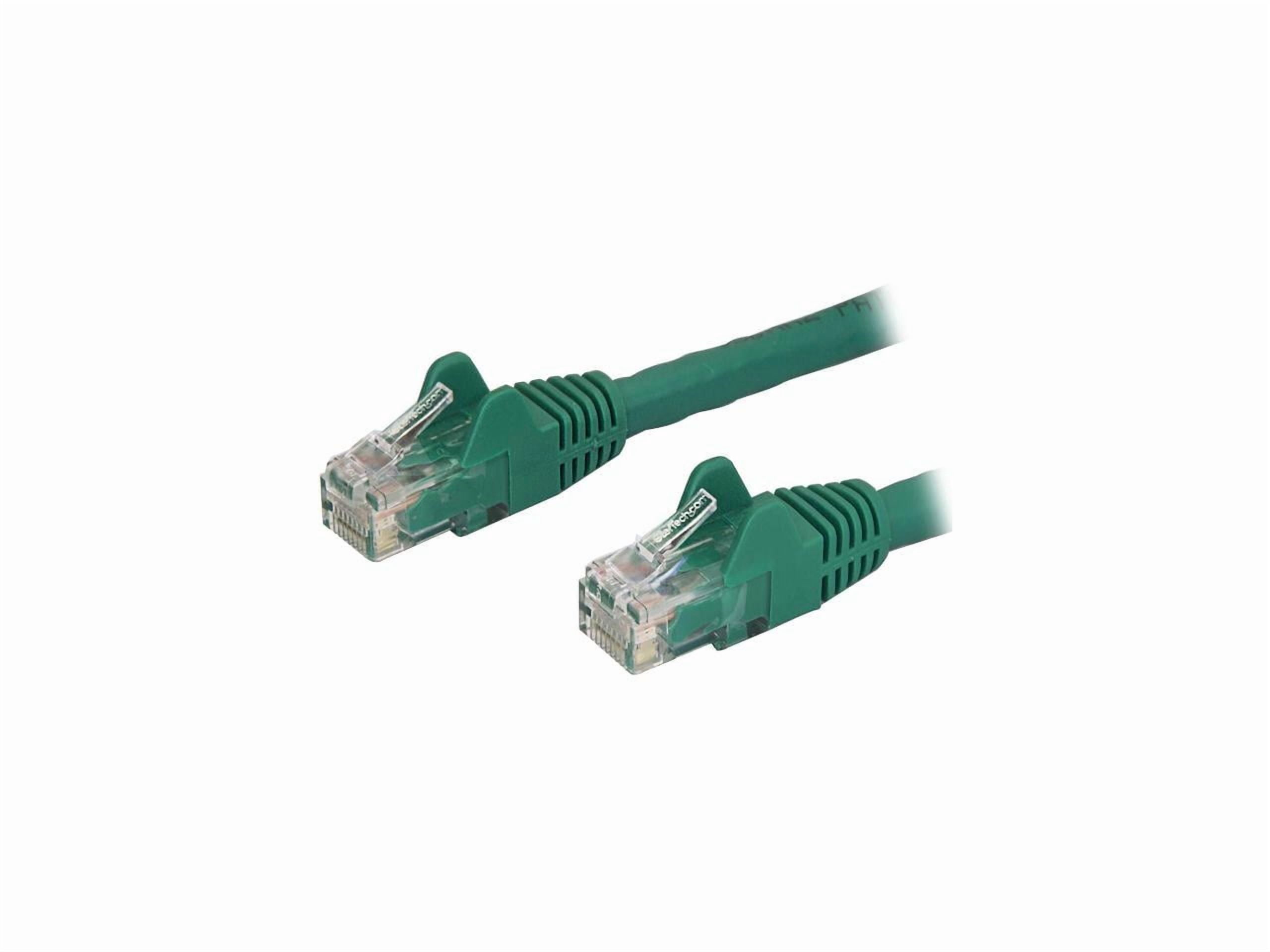 StarTech 30ft CAT6 Ethernet Cable - Green CAT 6 Gigabit Ethernet Wire -250Mhz 100W PoE RJ45 UTP Network Patch Cord Snagless with Strain Relief (N6PATCH30GN)