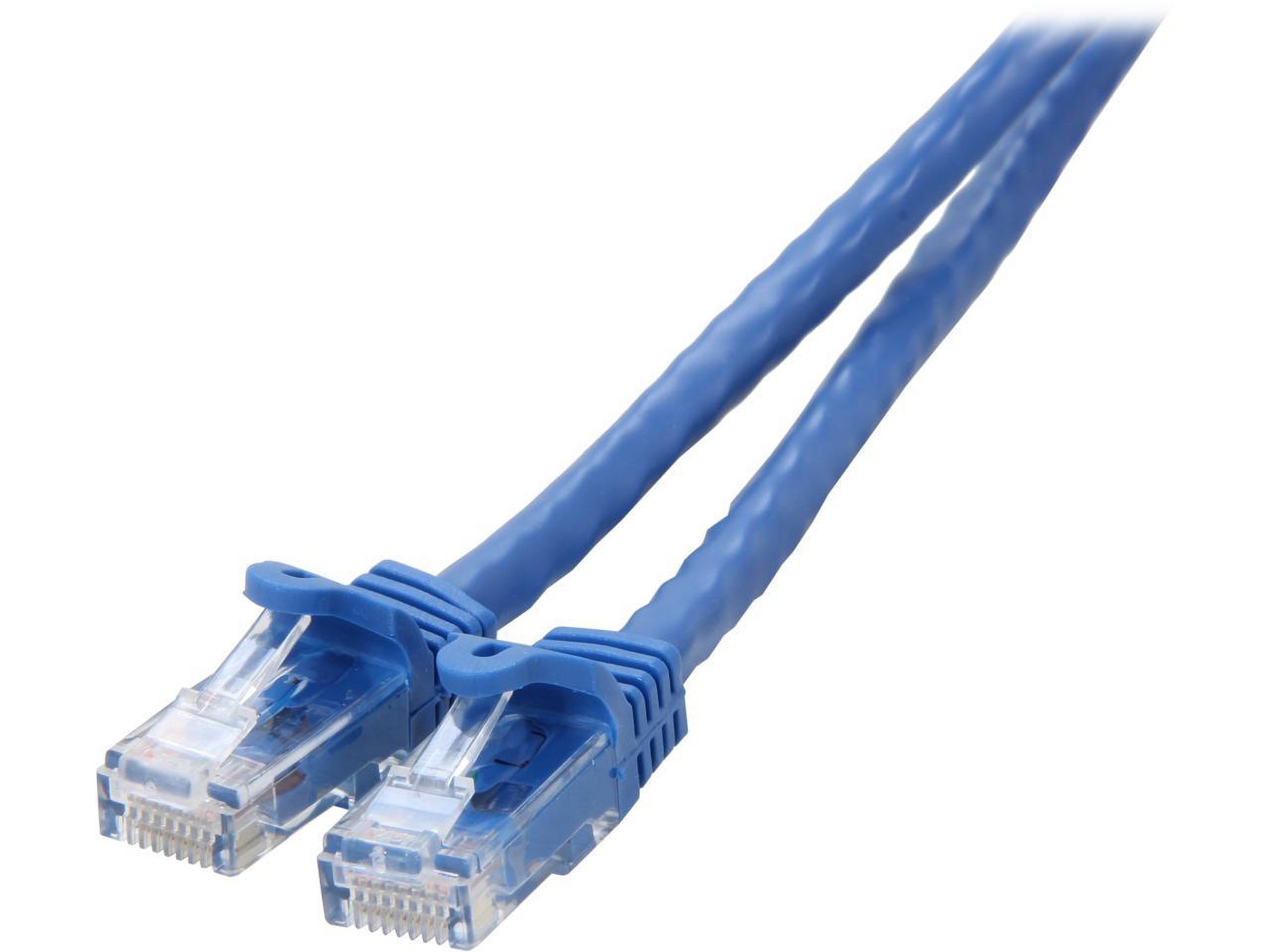 StarTech 35ft CAT6 Ethernet Cable - Blue CAT 6 Gigabit Ethernet Wire -250Mhz 100W PoE RJ45 UTP Network Patch Cord Snagless with Strain Relief (N6PATCH35BL)