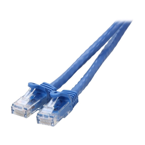 StarTech 35ft CAT6 Ethernet Cable - Blue CAT 6 Gigabit Ethernet Wire -250Mhz 100W PoE RJ45 UTP Network Patch Cord Snagless with Strain Relief (N6PATCH35BL)