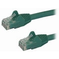 thumbnail image 1 of StarTech.com 4ft CAT6 Ethernet Cable, 10 Gigabit Snagless RJ45 650MHz 100W PoE Patch Cord, CAT 6 10GbE UTP Network Cable w/Strain Relief, Green, Fluke Tested/Wiring is UL Certified/TIA - Category 6 - 24AWG (N6PATCH4GN) - Patch cable - RJ-45 (M) to RJ-45 (M) - 4 ft - UTP - CAT 6 - snagless - green, 1 of 2