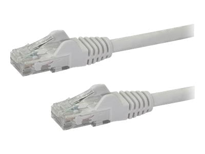 StarTech 5ft CAT6 Ethernet Cable - White CAT 6 Gigabit Ethernet Wire -250Mhz 100W PoE RJ45 UTP Network Patch Cord Snagless with Strain Relief (N6PATCH5WH)