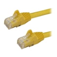 thumbnail image 1 of StarTech 5ft CAT6 Ethernet Cable - Yellow CAT 6 Gigabit Ethernet Wire -250Mhz 100W PoE RJ45 UTP Network Patch Cord Snagless with Strain Relief (N6PATCH5YL), 1 of 6